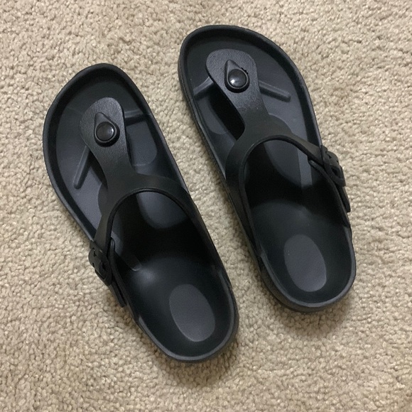Shoes Sandals Rubber Birkenstock Look Alike Poshmark